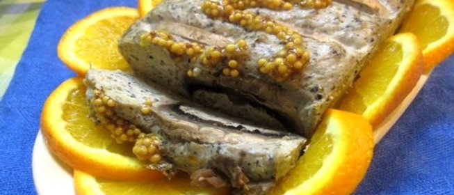 Паштет из утки с апельсинами