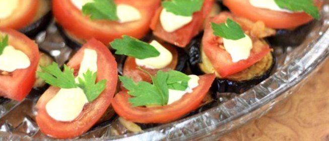 Стейки из баклажанов