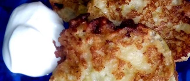 Яблочные драники