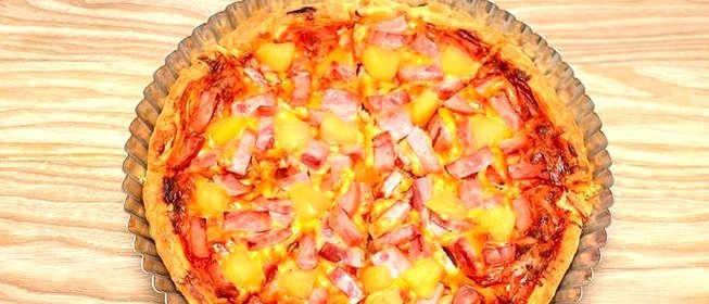 Пицца гавайская