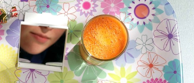 Морковно-цитрусовый сок