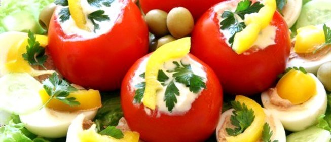 Помидоры с сюрпризом