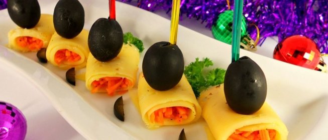 Закуска из сыра и моркови