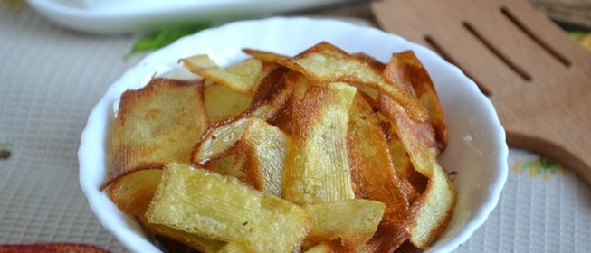 Картофельные чипсы в духовке