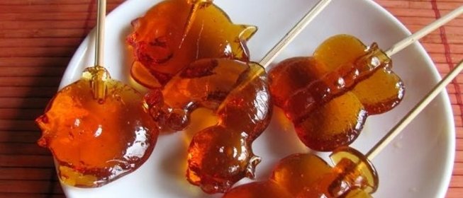 Конфеты из сахара