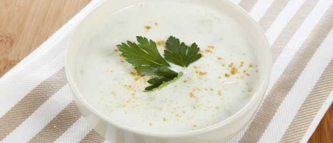 Сметанный суп с тмином