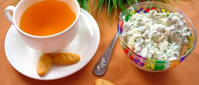 Творог с зеленью для похудения