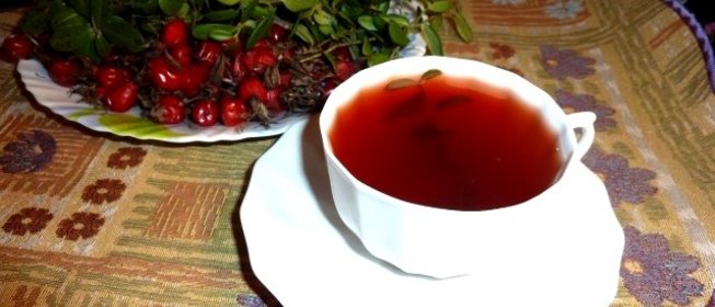 Брусничный чай