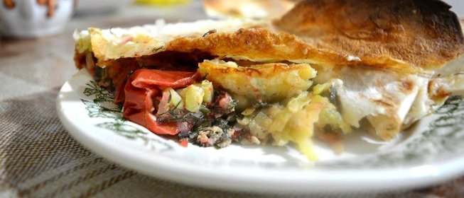 Закуска с кабачком