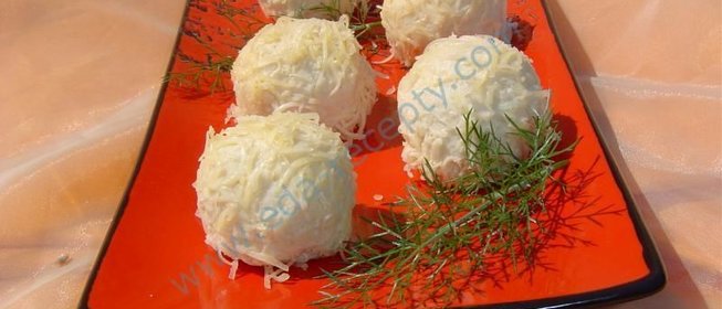 Закуска рафаэлло сырное