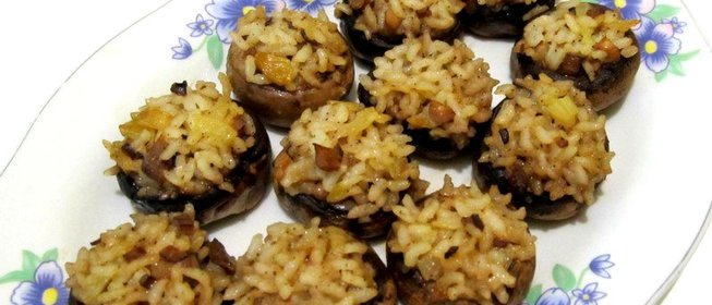 Шампиньоны фаршированные