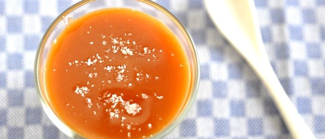 Соленая карамель со сливками