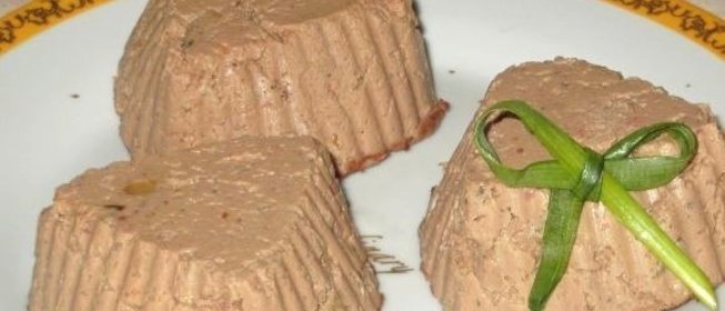 Домашний паштет из куриной печени