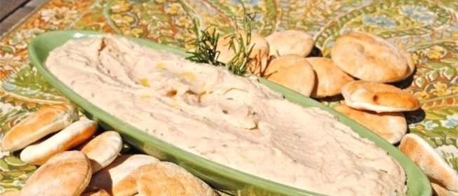 Хумус из белой фасоли