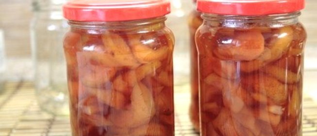 Варенье из груш в собственном соку