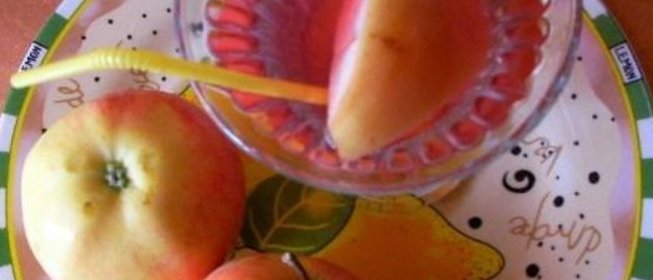 Яблочный компот из свежих яблок