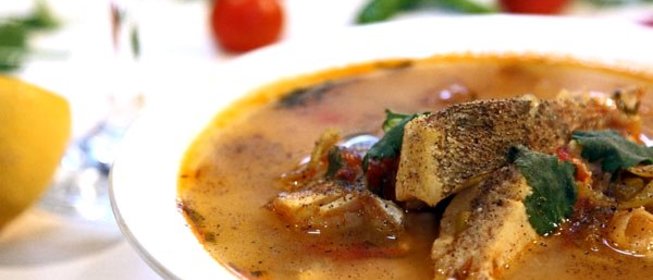 Заправочный рыбный суп