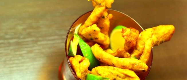 Куриные палочки в панировке