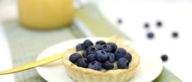 Тарталетки с голубикой