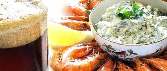 Креветки к пиву