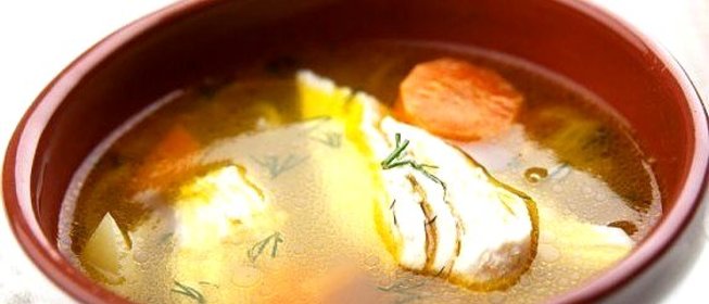Куриный суп с картофелем