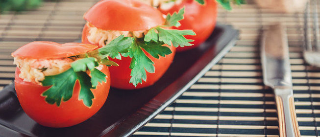 Фаршированные помидоры