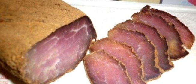 Окорок вяленый