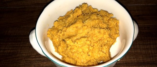 Паштет из печеного чеснока и нута