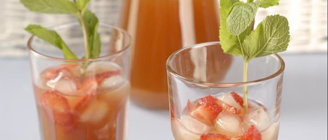 Ледяной фруктовый чай