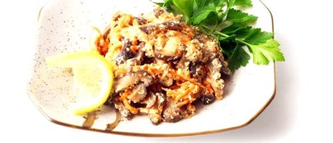 Грибы с лимонной начинкой