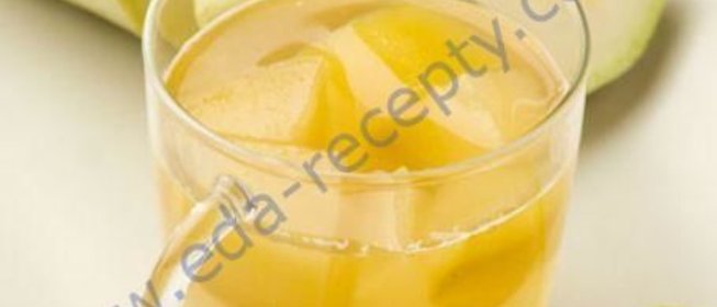 Компот из кабачков со вкусом ананаса