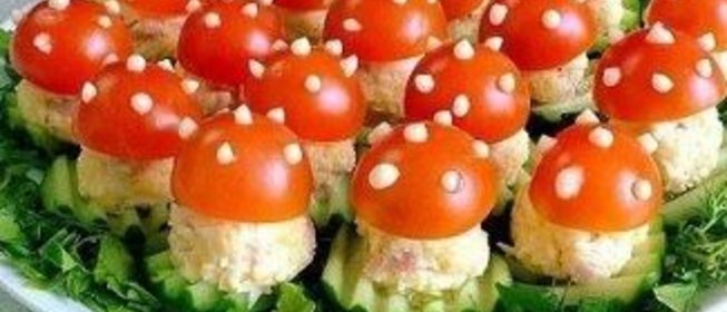 Закуска Мухомор