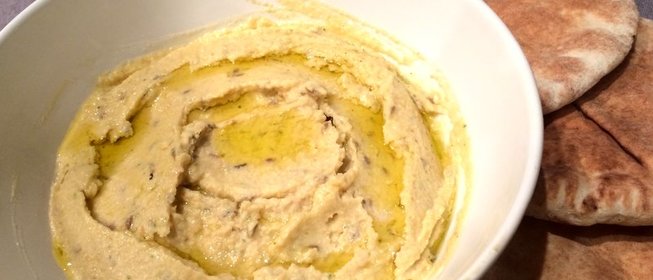 Домашний хумус на скорую руку