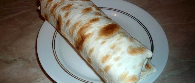 Сарделька в лаваше