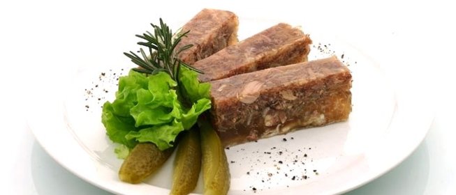 Холодец из бараньей головы