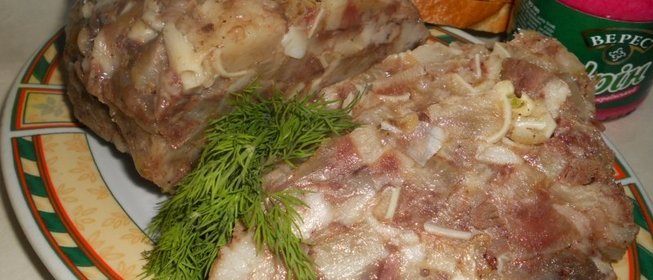 Зельц свиной