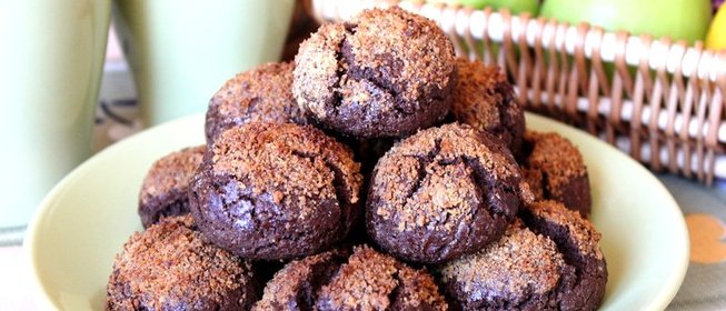 Орехово-шоколадное печенье