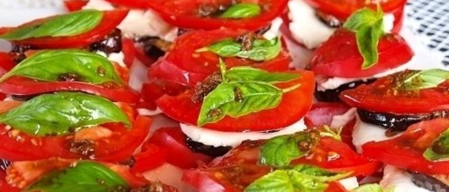 Баклажаны с моцареллой