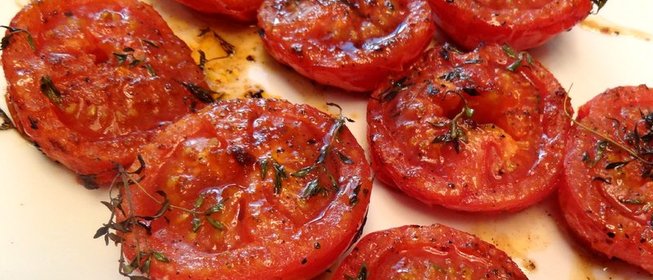 Помидоры к завтраку с паприкой