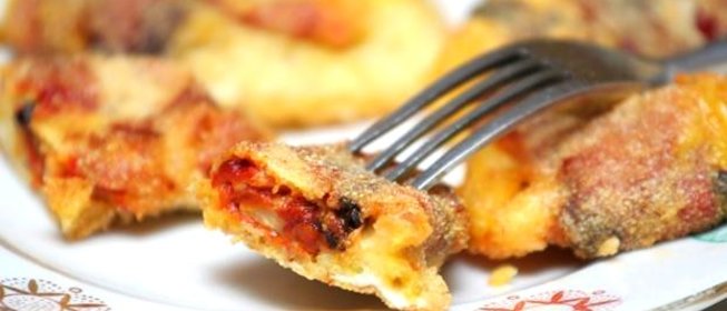 Закуска из перцев чили и сыра