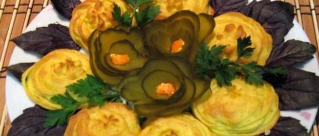 Картофельные цветочки