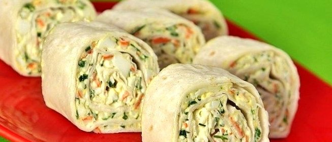 Армянский лаваш с начинкой