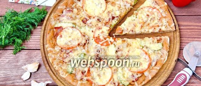 Пицца на ржаном тесте