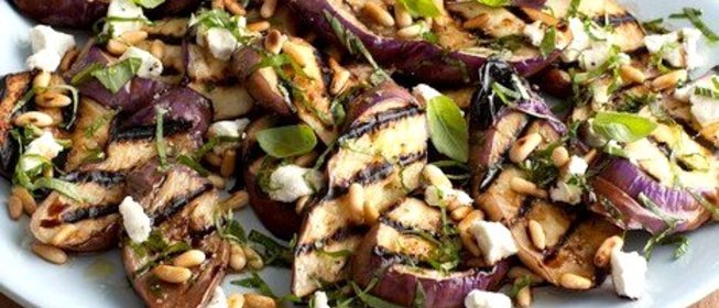 Баклажаны с кунжутной пастой