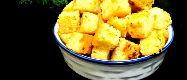 Луковые сухарики