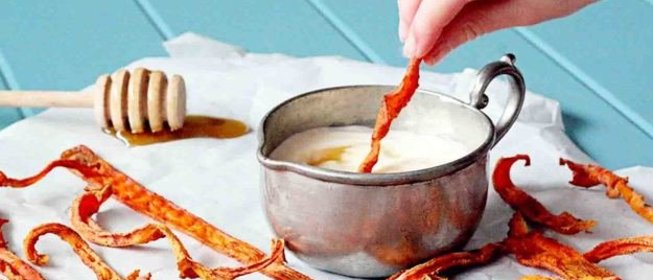 Морковные чипсы