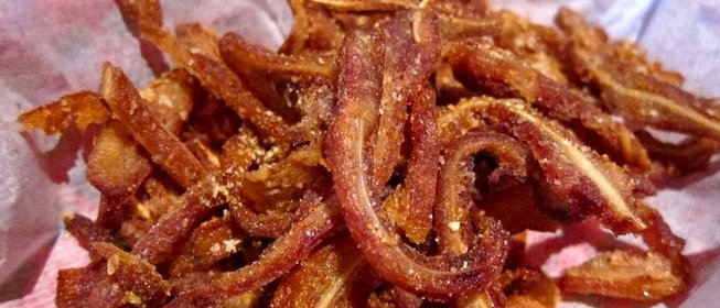 Жареные свиные ушки