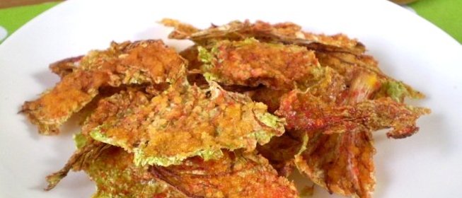 Сыроедческие чипсы