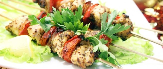 Шашлычки из курицы