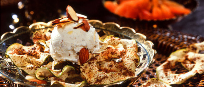 Яблочные дольки